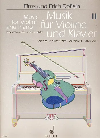 Cover: 9790001064620 | Musik Fur Violine &amp; Klavier 2 | Elma Doflein | Buch | Deutsch | 1984