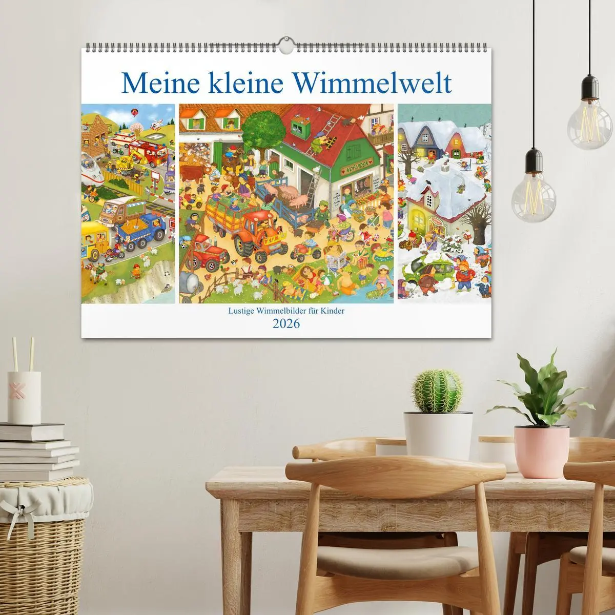 Bild: 9783457884720 | Meine kleine Wimmelwelt (Wandkalender 2026 DIN A2 quer), CALVENDO...