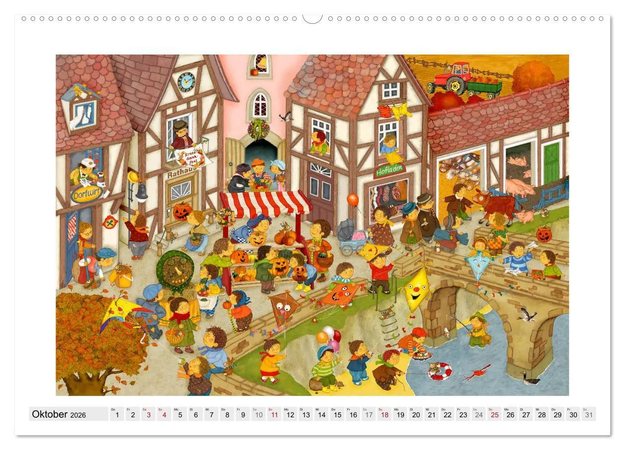 Bild: 9783457884720 | Meine kleine Wimmelwelt (Wandkalender 2026 DIN A2 quer), CALVENDO...