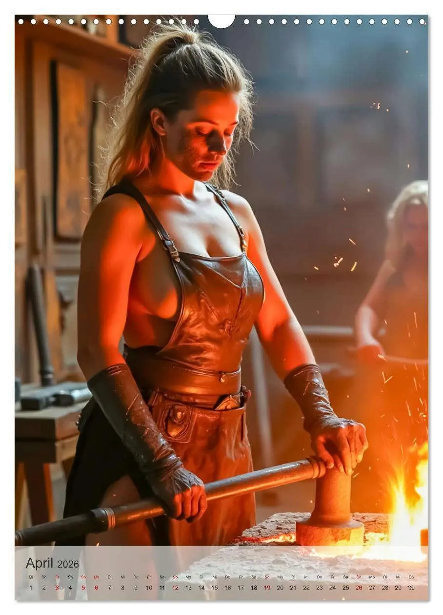 Bild: 9783516284720 | Spicy Fantasy - Legenden der Amazonenkriegerinnen (Wandkalender...