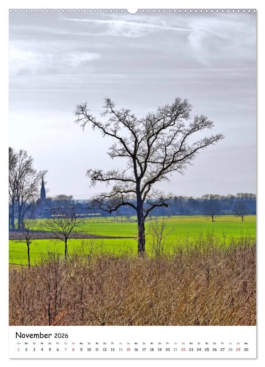Bild: 9783516424720 | Kreis Coesfeld im Münsterland (Wandkalender 2026 DIN A2 hoch),...