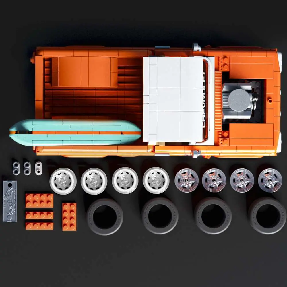 Bild: 194735304820 | Mattel Brick Shop HW ELITE SERIES CHEVY | Offene Verpackung | JFT20