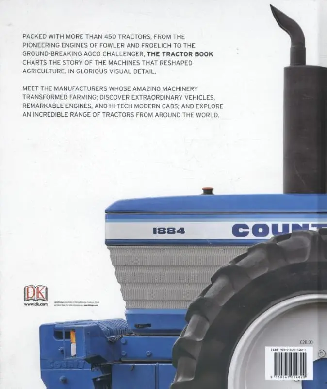 Rückseite: 9780241014820 | The Tractor Book | The Definitive Visual History | Dk | Buch | 2015
