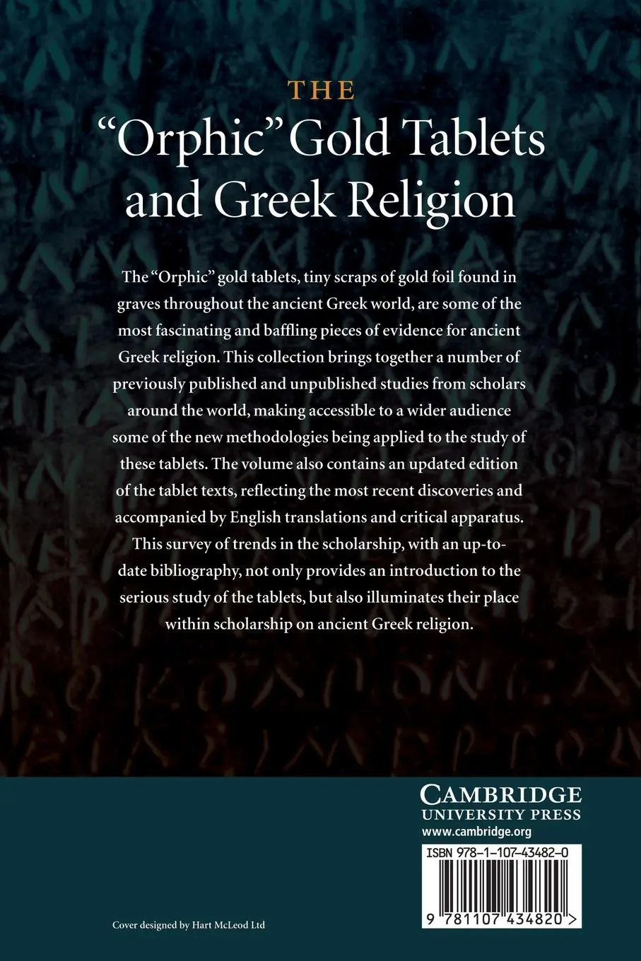 Rückseite: 9781107434820 | The 'Orphic' Gold Tablets and Greek Religion | Radcliffe G. Edmonds
