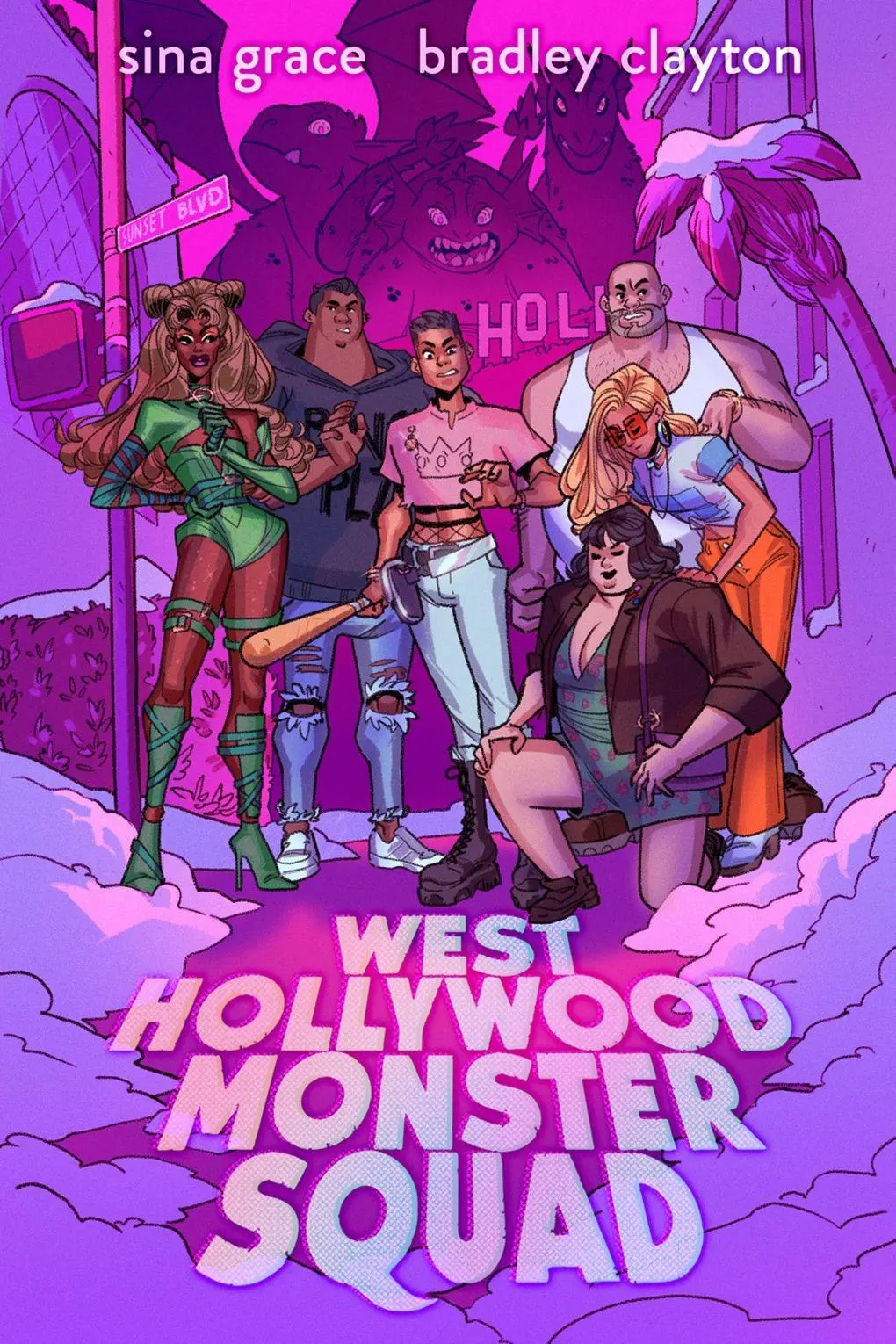 Cover: 9781419764820 | West Hollywood Monster Squad | A Graphic Novel | Sina Grace | Buch