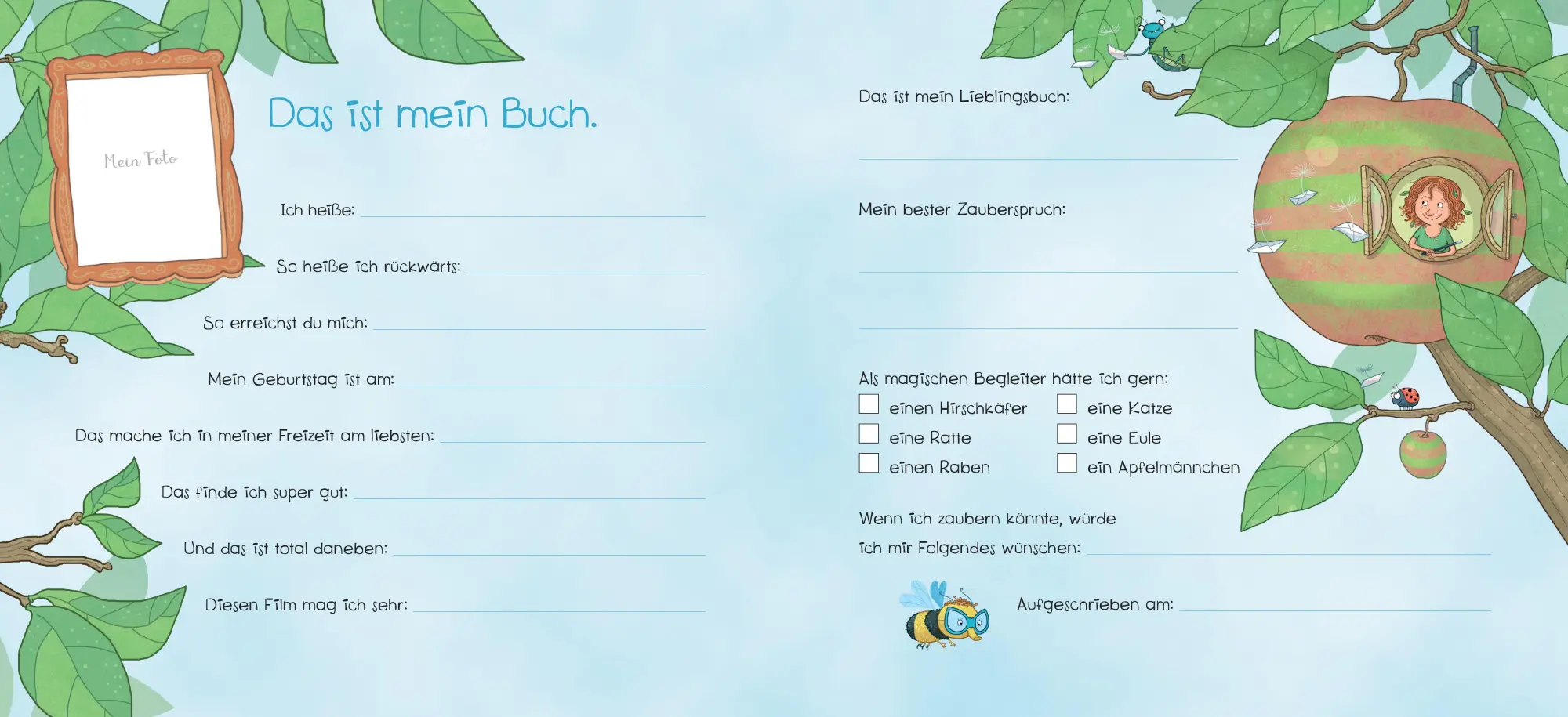Bild: 9783414824820 | Petronella Apfelmus - Freundebuch | Sabine Städing | Buch | 64 S.