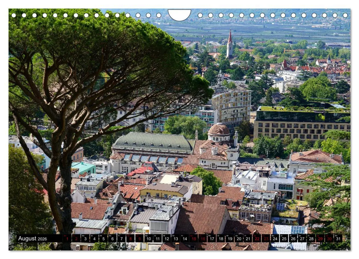 Bild: 9783457564820 | Spaziergang in Meran (Wandkalender 2026 DIN A4 quer), CALVENDO...