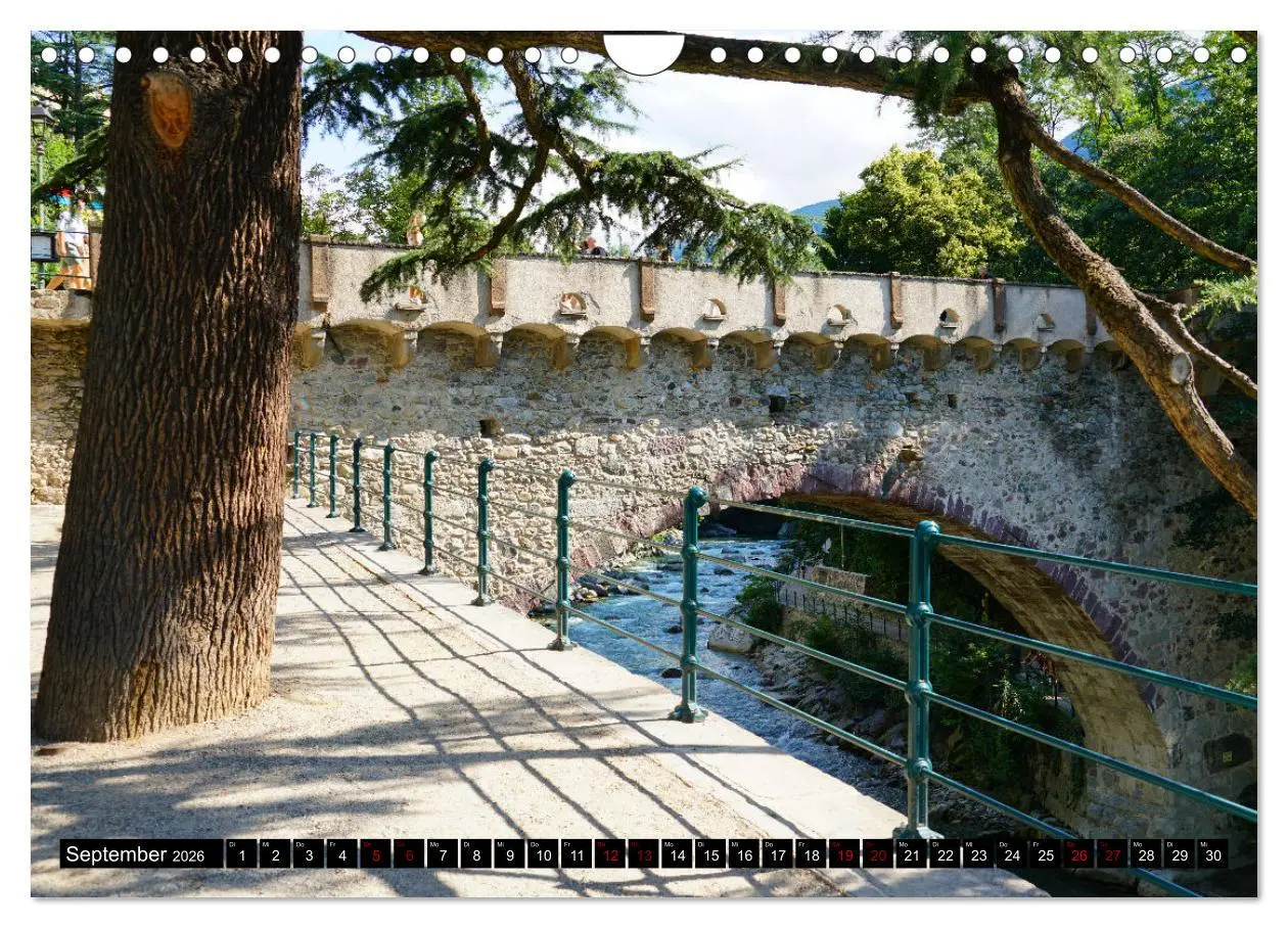 Bild: 9783457564820 | Spaziergang in Meran (Wandkalender 2026 DIN A4 quer), CALVENDO...