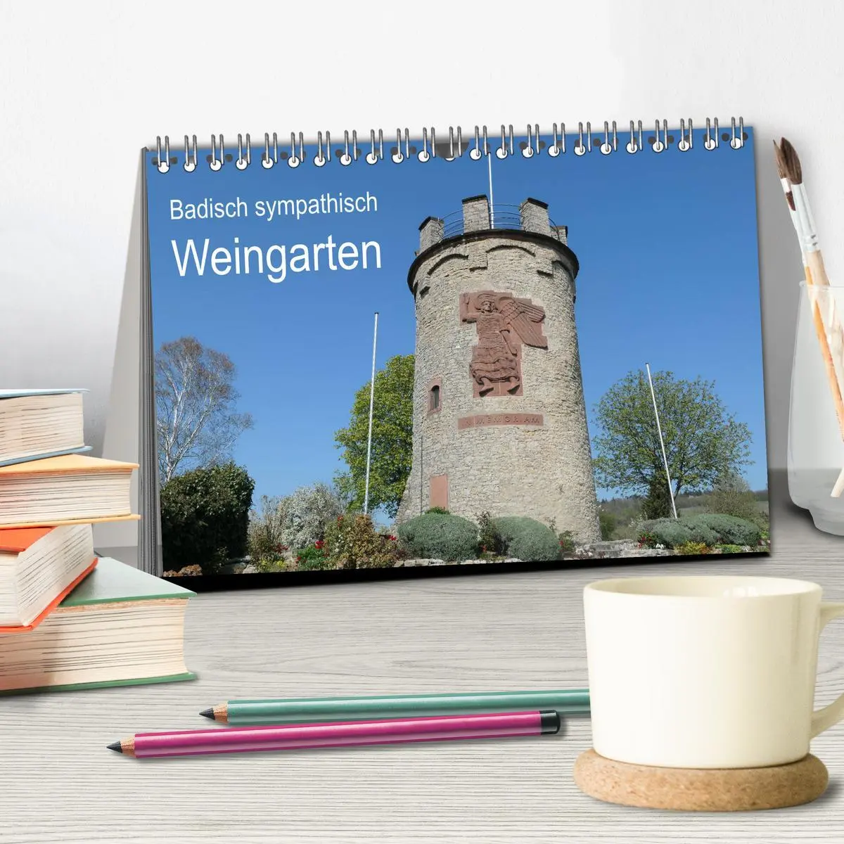 Bild: 9783457704820 | Badisch sympathisch Weingarten (Tischkalender 2026 DIN A5 quer),...