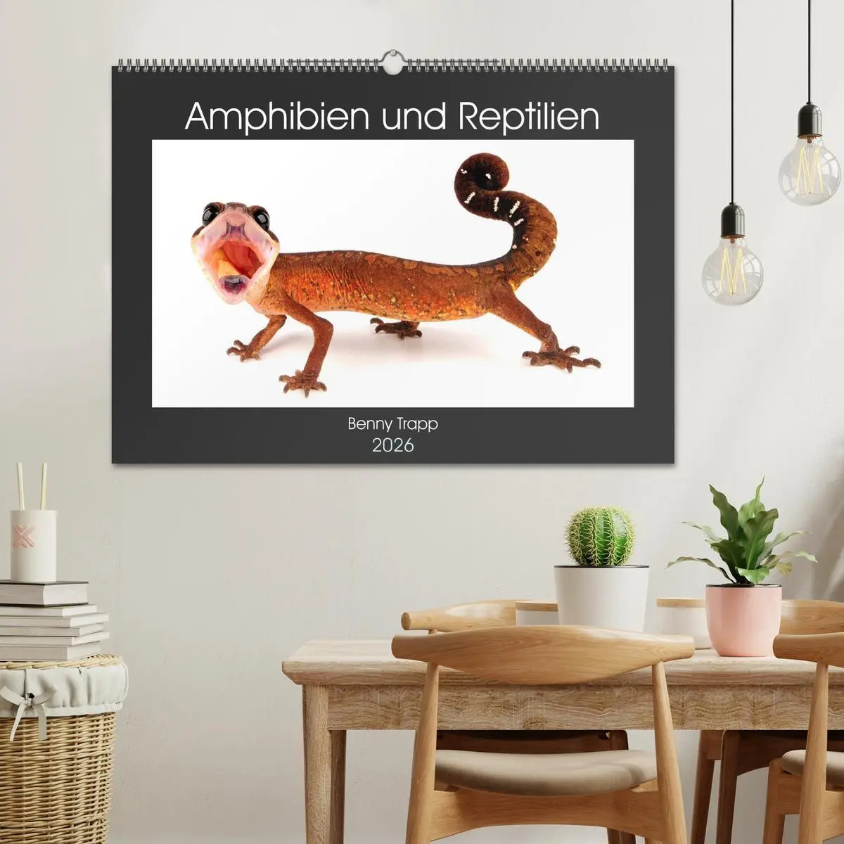 Bild: 9783457874820 | Amphibien und Reptilien (Wandkalender 2026 DIN A2 quer), CALVENDO...