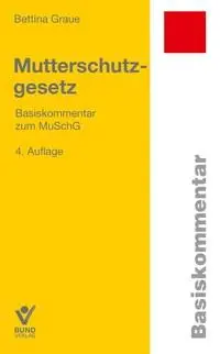 Cover: 9783766374820 | Mutterschutzgesetz | Basiskommentar zum MuSchG | Bettina Graue | Buch