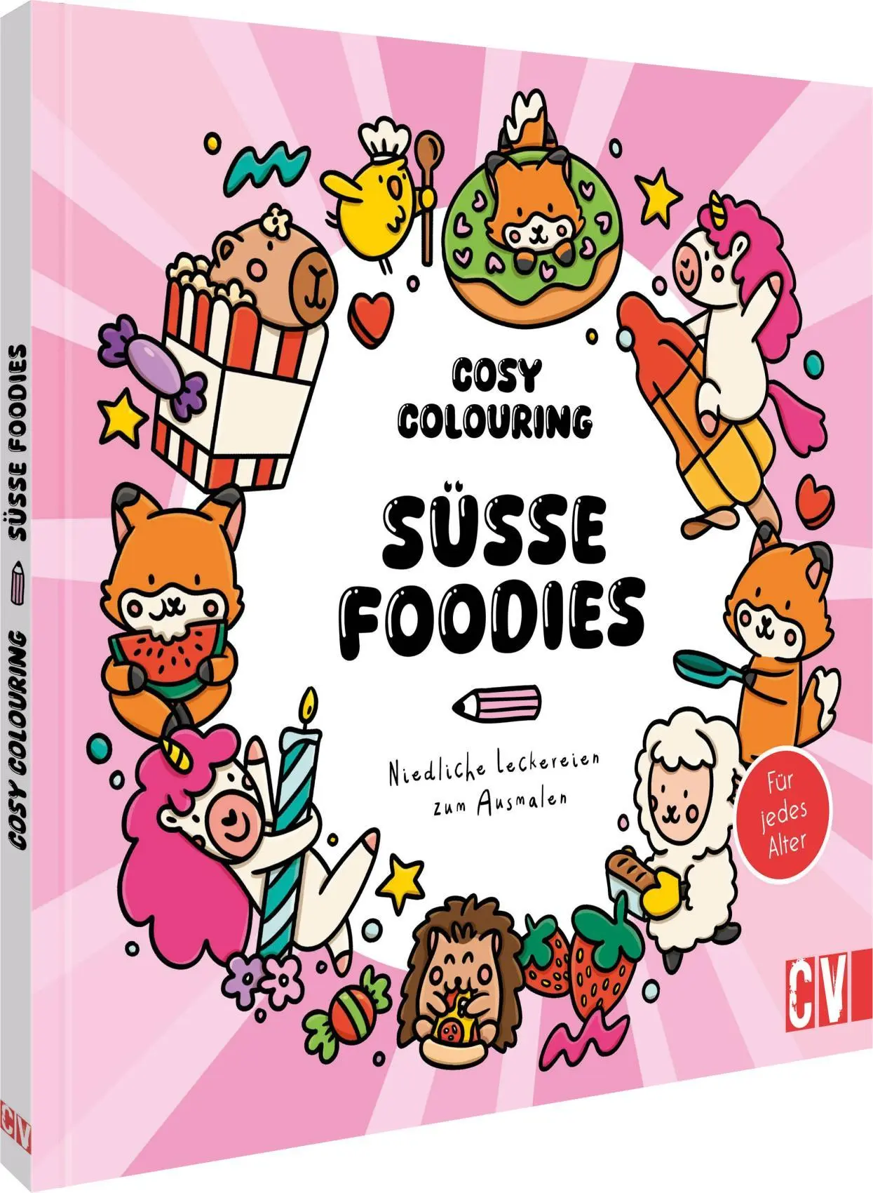 Cover: 9783862304820 | Cosy Colouring - Süße Foodies | Taschenbuch | 64 S. | Deutsch | 2025