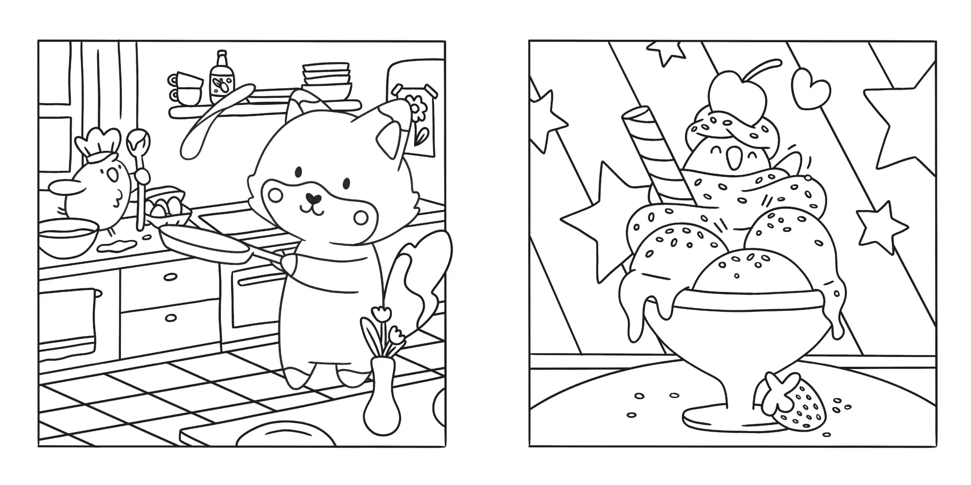 Bild: 9783862304820 | Cosy Colouring - Süße Foodies | Taschenbuch | 64 S. | Deutsch | 2025
