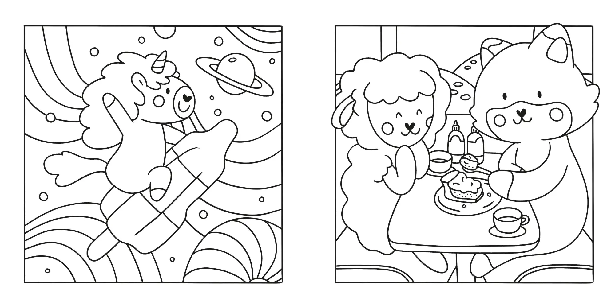 Bild: 9783862304820 | Cosy Colouring - Süße Foodies | Taschenbuch | 64 S. | Deutsch | 2025