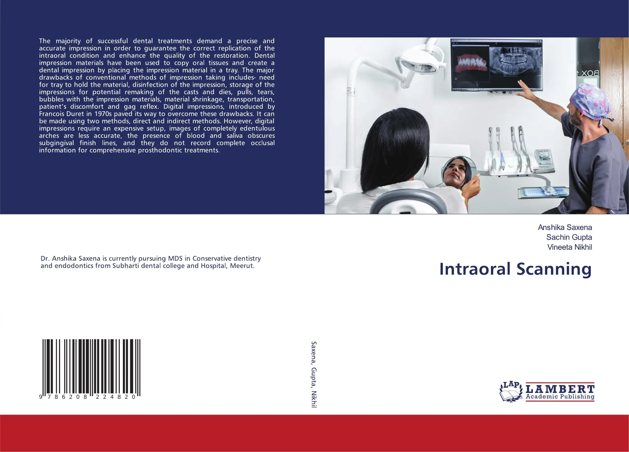 Cover: 9786208224820 | Intraoral Scanning | Anshika Saxena (u. a.) | Taschenbuch | Paperback