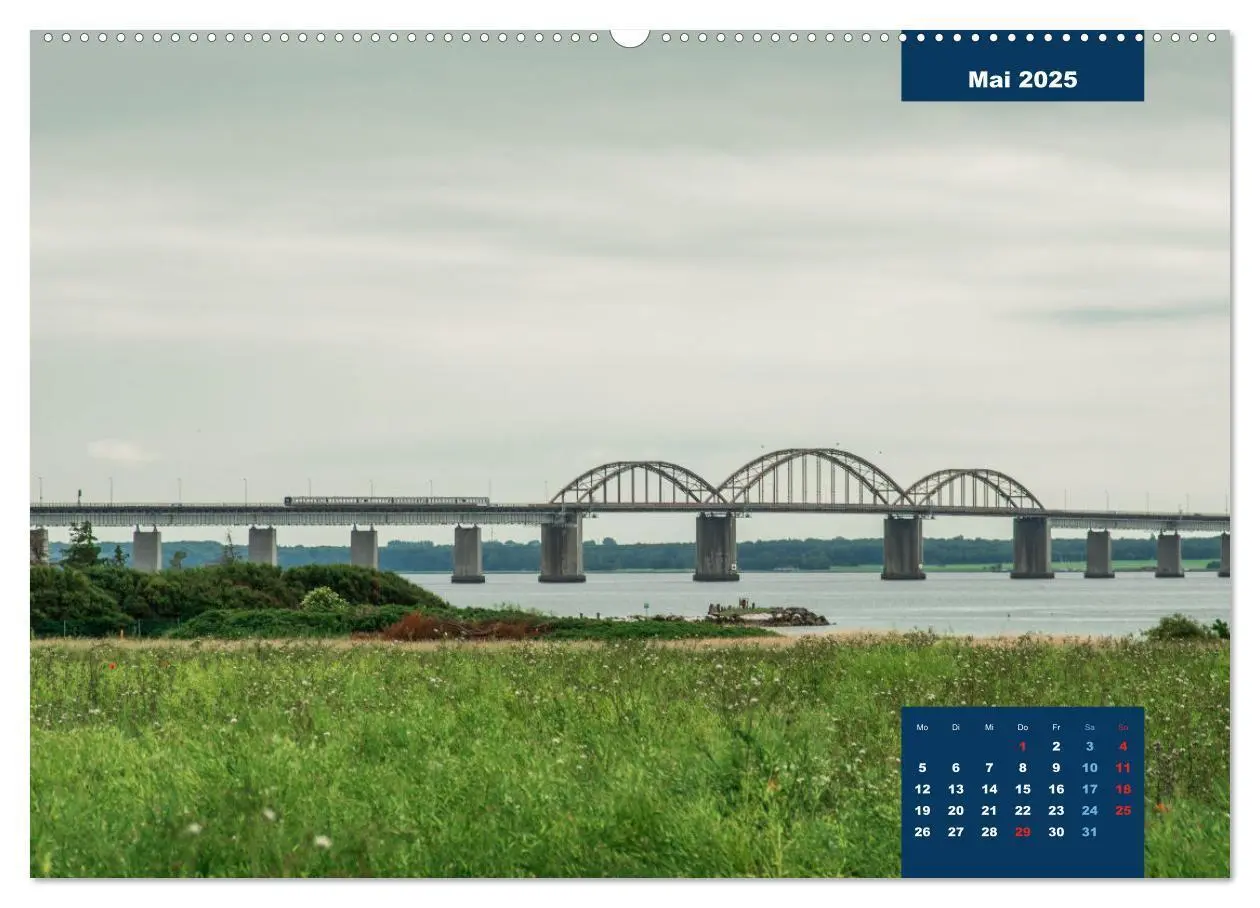 Bild: 9783383994920 | Dänische Eisenbahnen (hochwertiger Premium Wandkalender 2025 DIN A2...