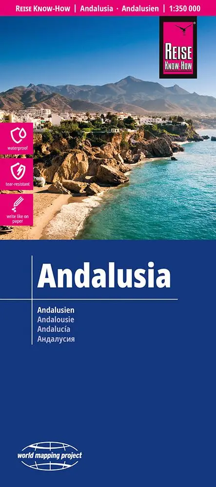 Cover: 9783831774920 | Reise Know-How Landkarte Andalusien / Andalusia (1:350.000) | 2 S.