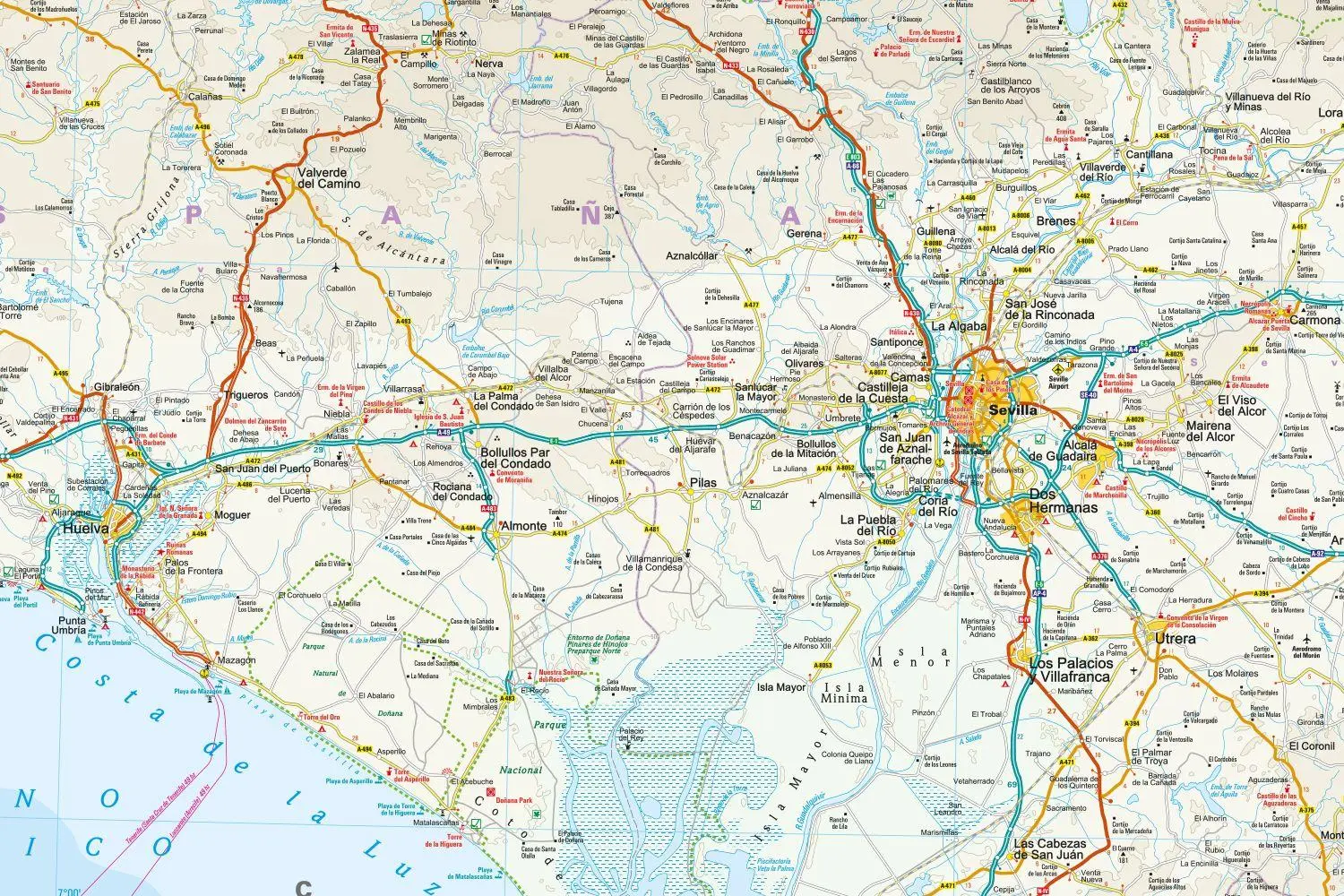 Bild: 9783831774920 | Reise Know-How Landkarte Andalusien / Andalusia (1:350.000) | 2 S.