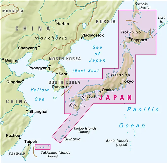 Bild: 9783865744920 | Japan Japon Japón | (Land-)Karte | Mehrfarbendruck. Gefalzt | Deutsch