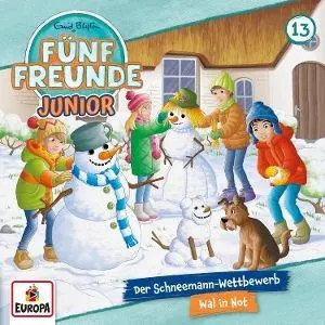 Cover: 198029225020 | Fünf Freunde Junior 13: Der Schneemann-Wettbewerb / Wal in Not | CD