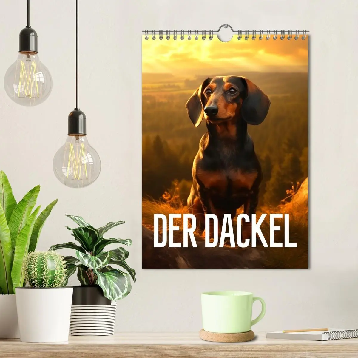 Bild: 9783569315020 | Der Dackel (Wandkalender 2027 DIN A4 hoch), CALVENDO Monatskalender