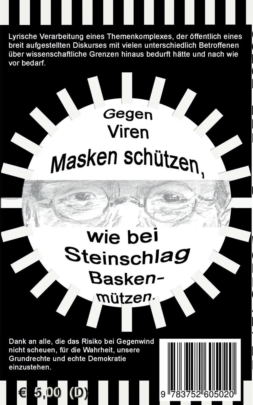 Rückseite: 9783752605020 | Coroniken | Uli Wollgarten | Taschenbuch | 56 S. | Deutsch | 2020