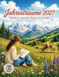 Cover: 9783990515020 | Jahresträume 2027 - Kalender zum Ausmalen, Träumen und Innehalten