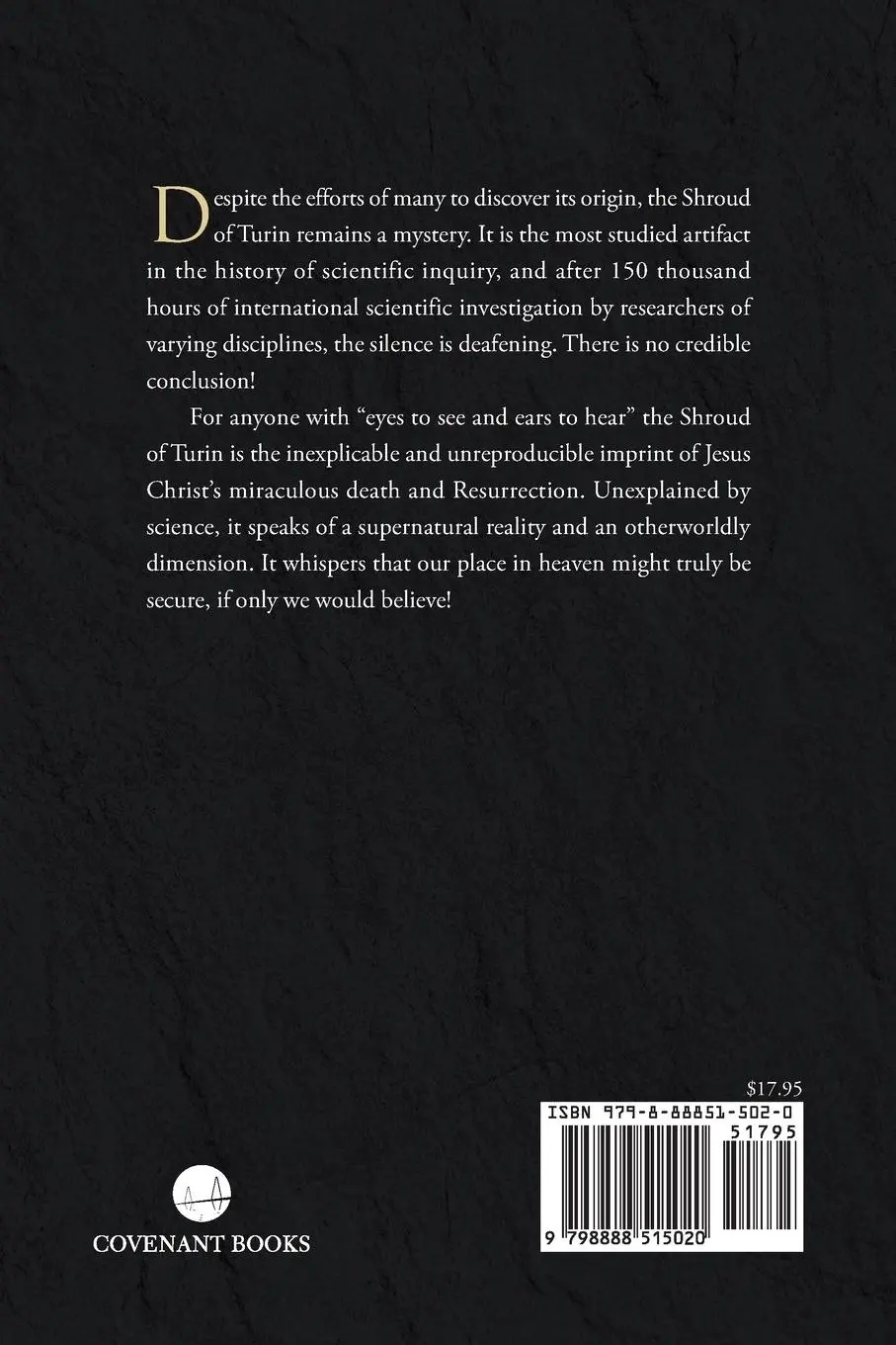 Rückseite: 9798888515020 | The Turin Shroud | Kathleen Matrange | Taschenbuch | Englisch | 2024
