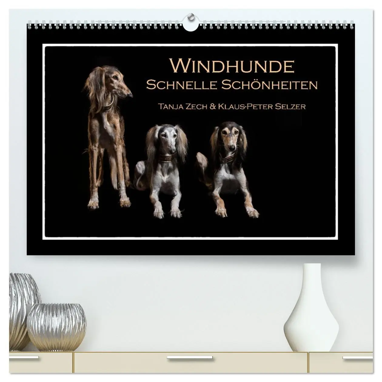 Cover: 9783457675120 | Windhunde - Schnelle Schönheiten (hochwertiger Premium Wandkalender...