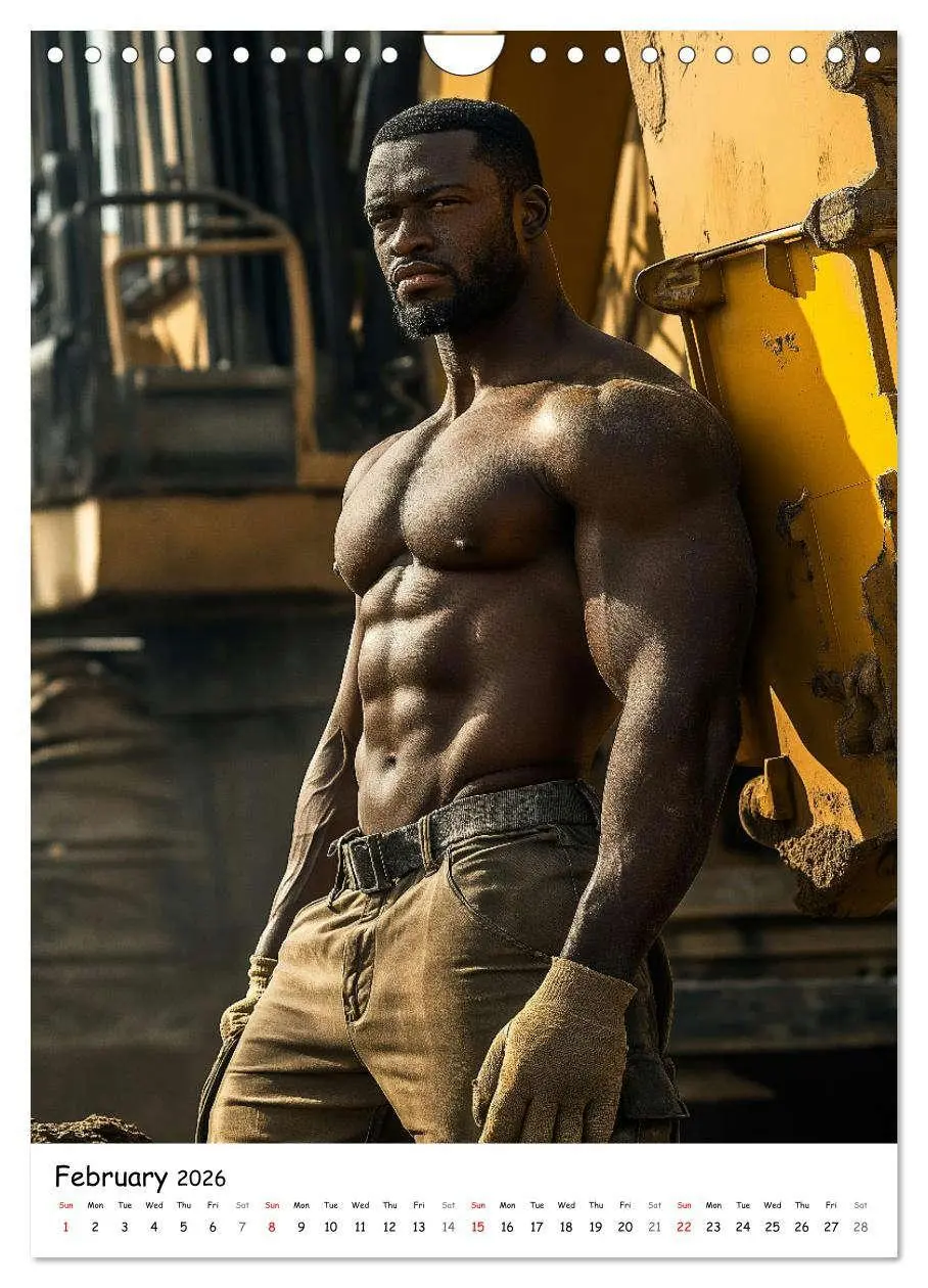 Bild: 9783516525120 | Hot Builders - Hard at Work (Wall Calendar 2026 DIN A4 portrait),...