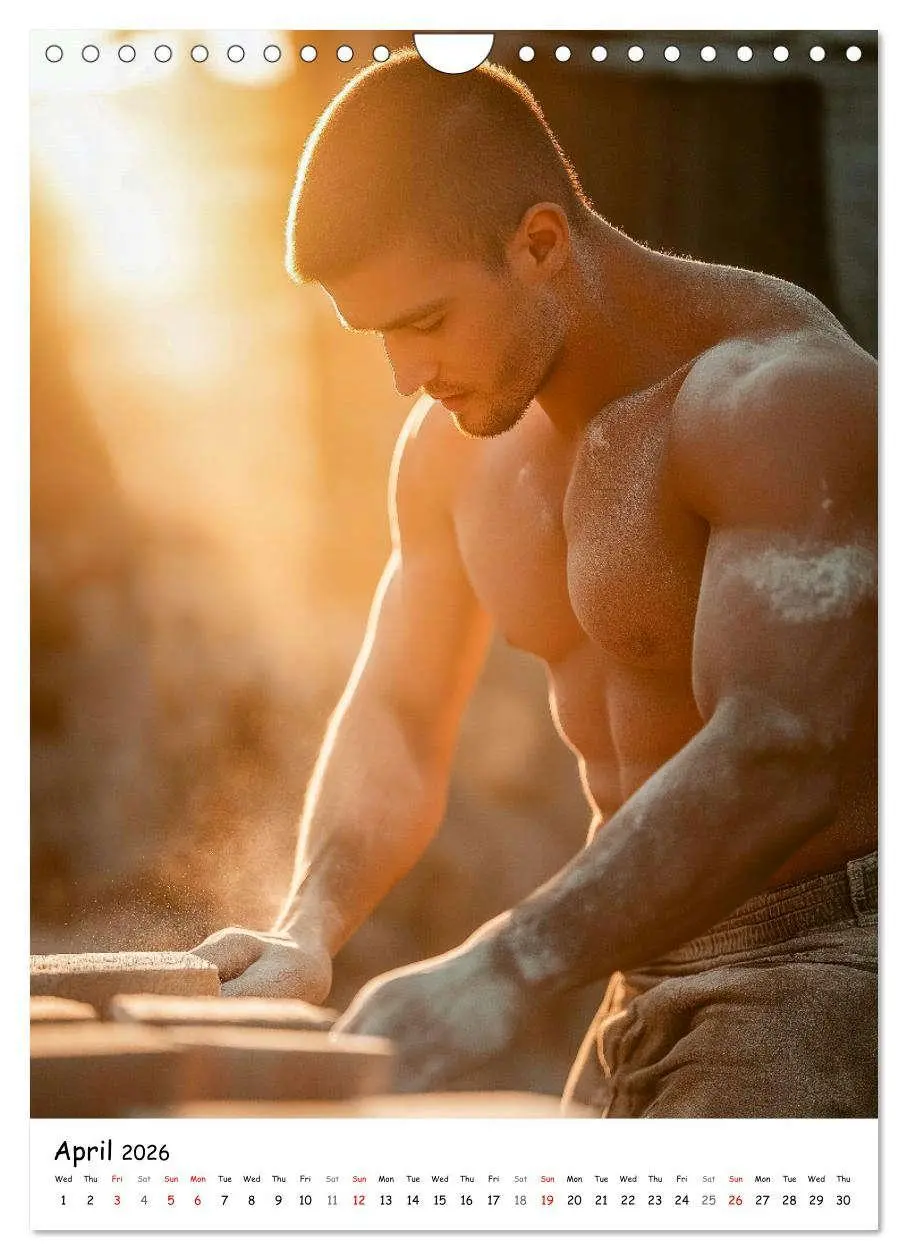 Bild: 9783516525120 | Hot Builders - Hard at Work (Wall Calendar 2026 DIN A4 portrait),...