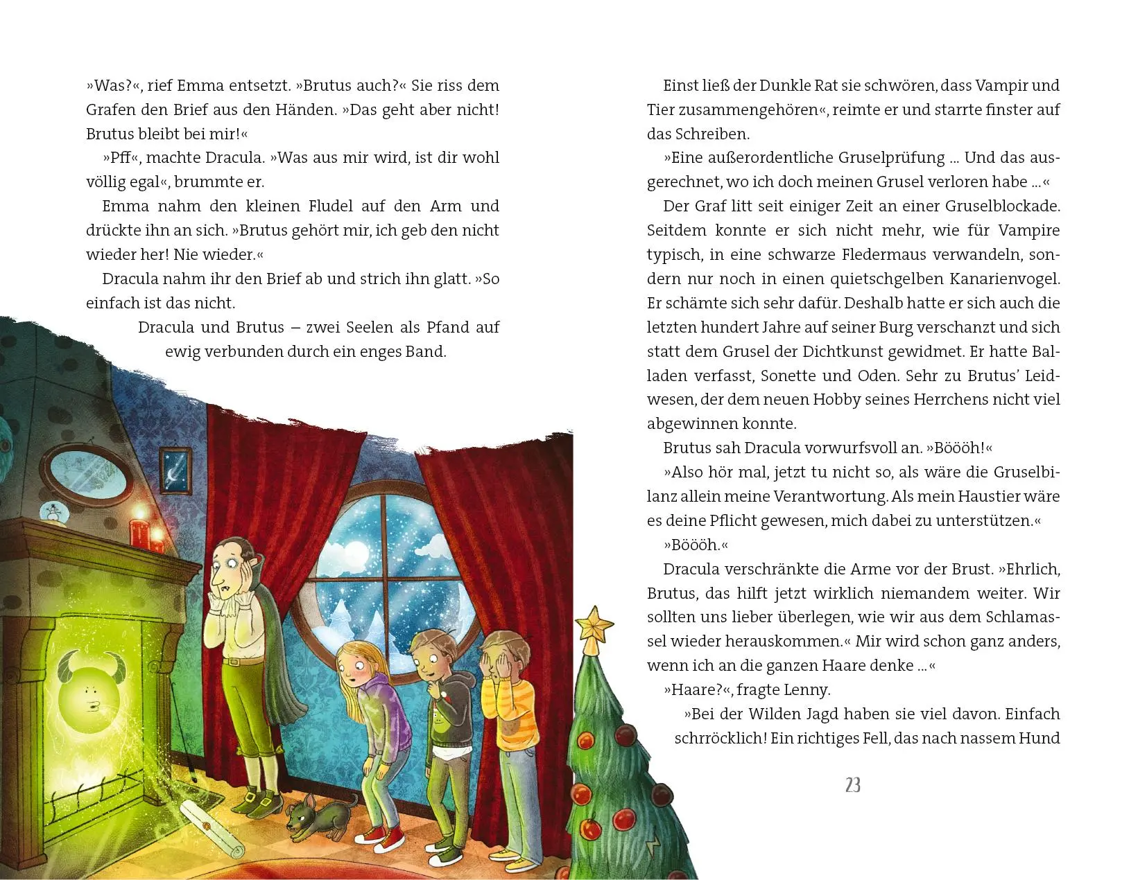 Bild: 9783423765220 | Das Vampirtier und die Sache mit dem Grusel | Lotte Schweizer | Buch
