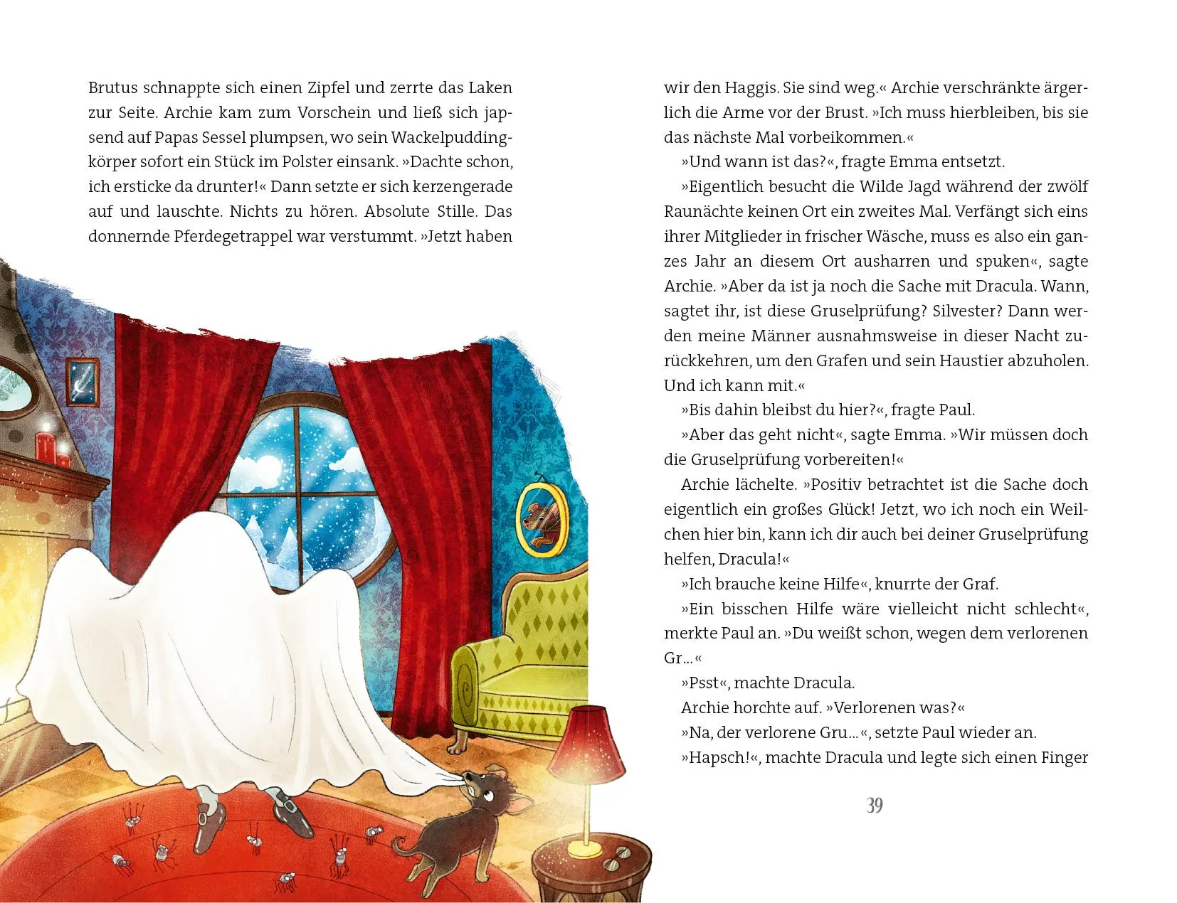 Bild: 9783423765220 | Das Vampirtier und die Sache mit dem Grusel | Lotte Schweizer | Buch