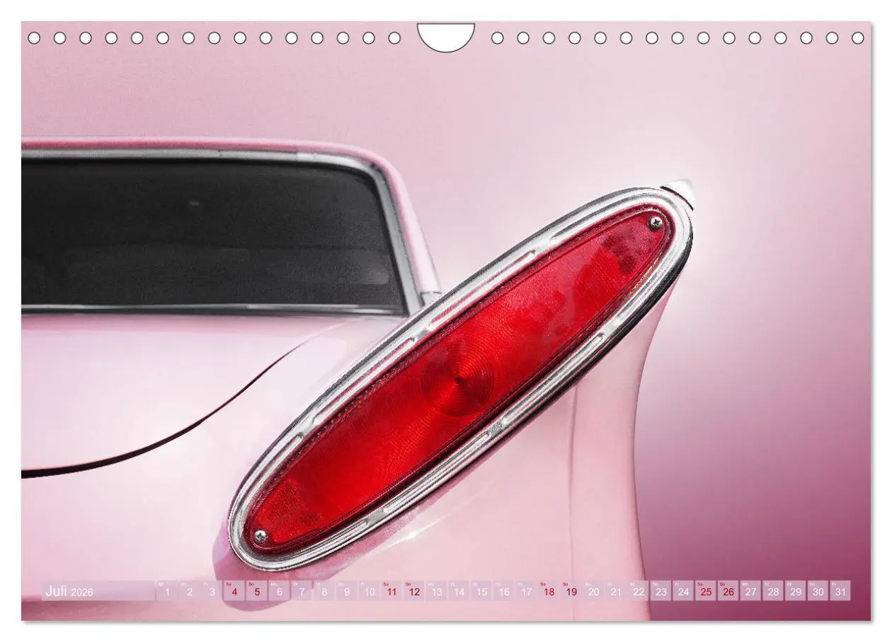 Bild: 9783457595220 | US Autoklassiker 1950er bis 1970er Details (Wandkalender 2026 DIN...