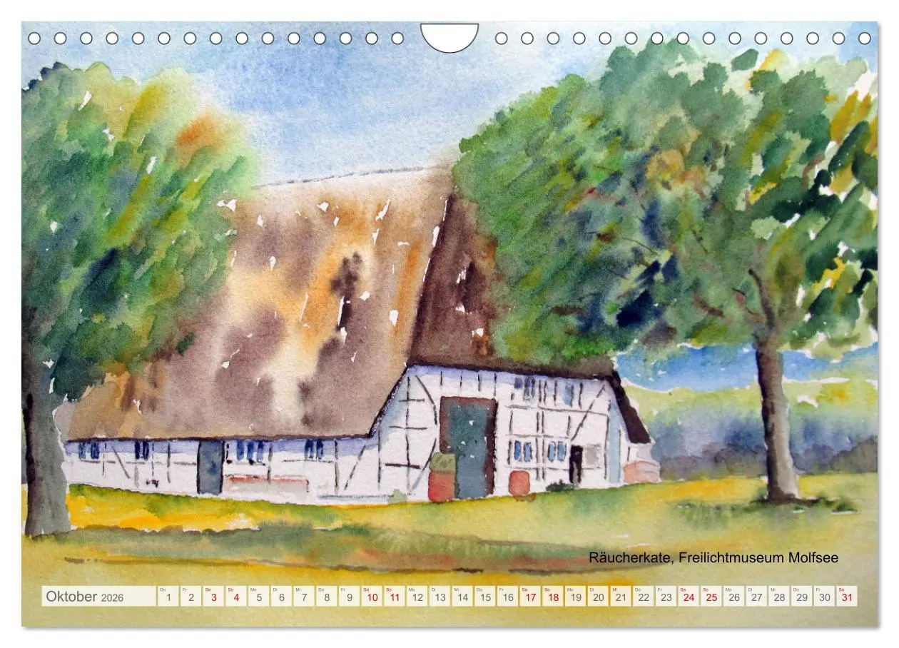 Bild: 9783457665220 | Unterwegs im Norden 2026 (Wandkalender 2026 DIN A4 quer), CALVENDO...