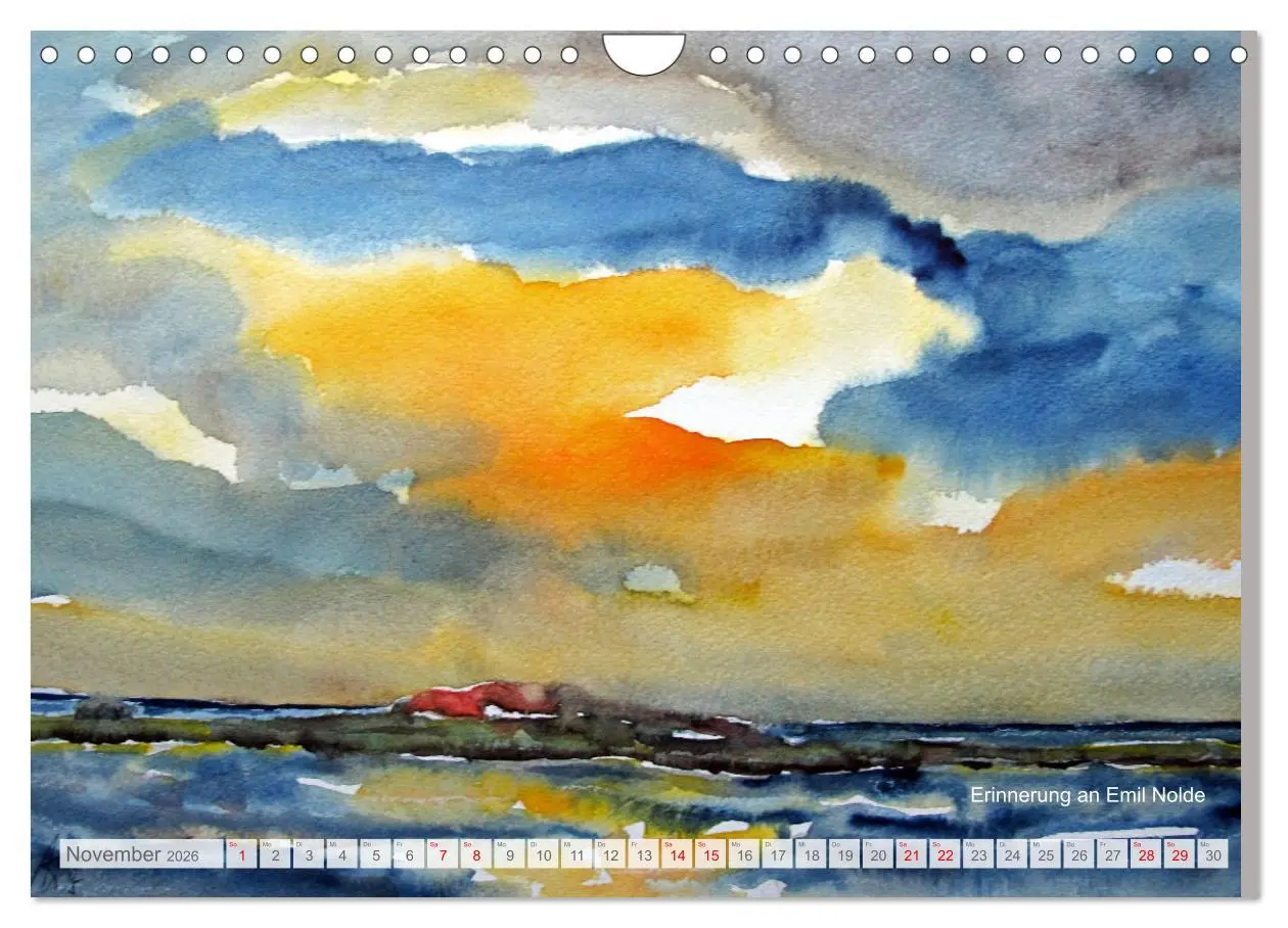 Bild: 9783457665220 | Unterwegs im Norden 2026 (Wandkalender 2026 DIN A4 quer), CALVENDO...