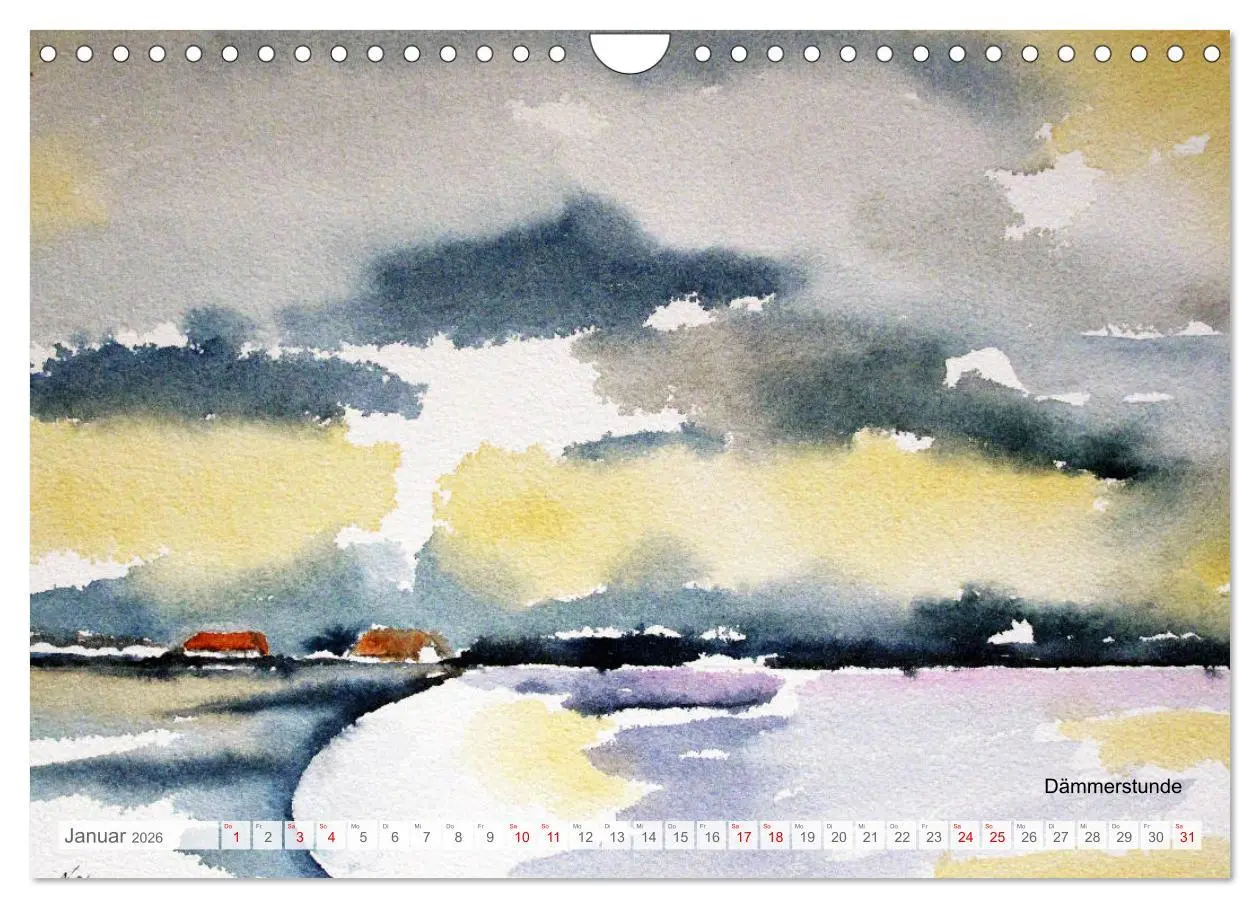 Bild: 9783457665220 | Unterwegs im Norden 2026 (Wandkalender 2026 DIN A4 quer), CALVENDO...