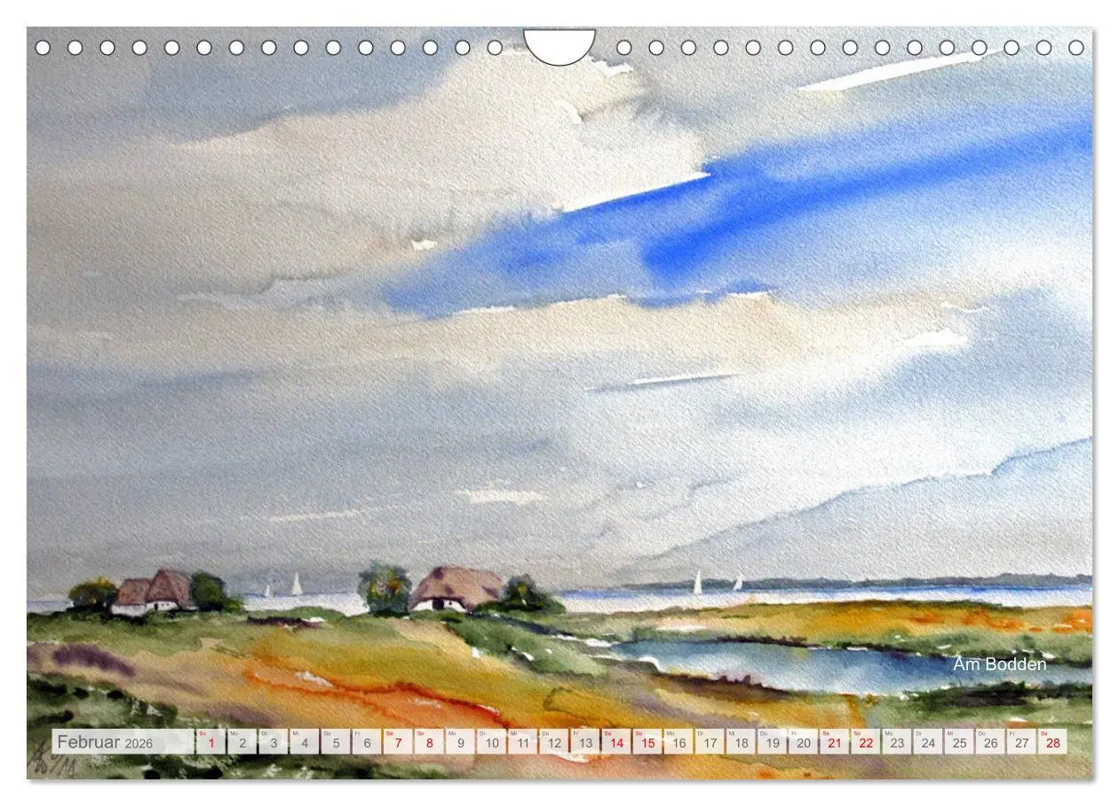 Bild: 9783457665220 | Unterwegs im Norden 2026 (Wandkalender 2026 DIN A4 quer), CALVENDO...