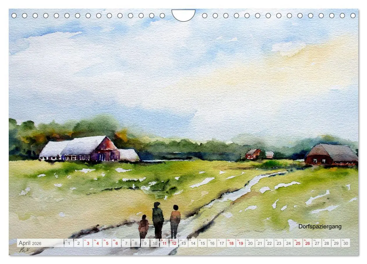 Bild: 9783457665220 | Unterwegs im Norden 2026 (Wandkalender 2026 DIN A4 quer), CALVENDO...