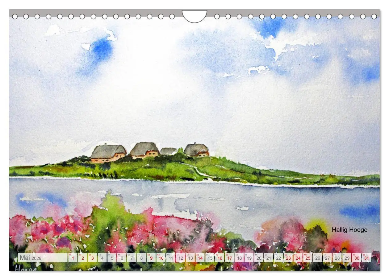 Bild: 9783457665220 | Unterwegs im Norden 2026 (Wandkalender 2026 DIN A4 quer), CALVENDO...