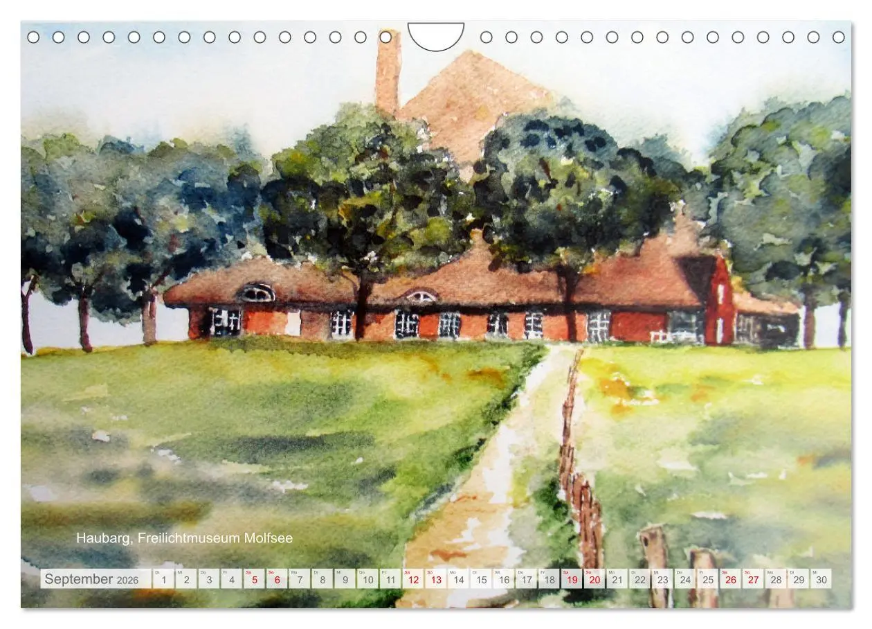 Bild: 9783457665220 | Unterwegs im Norden 2026 (Wandkalender 2026 DIN A4 quer), CALVENDO...