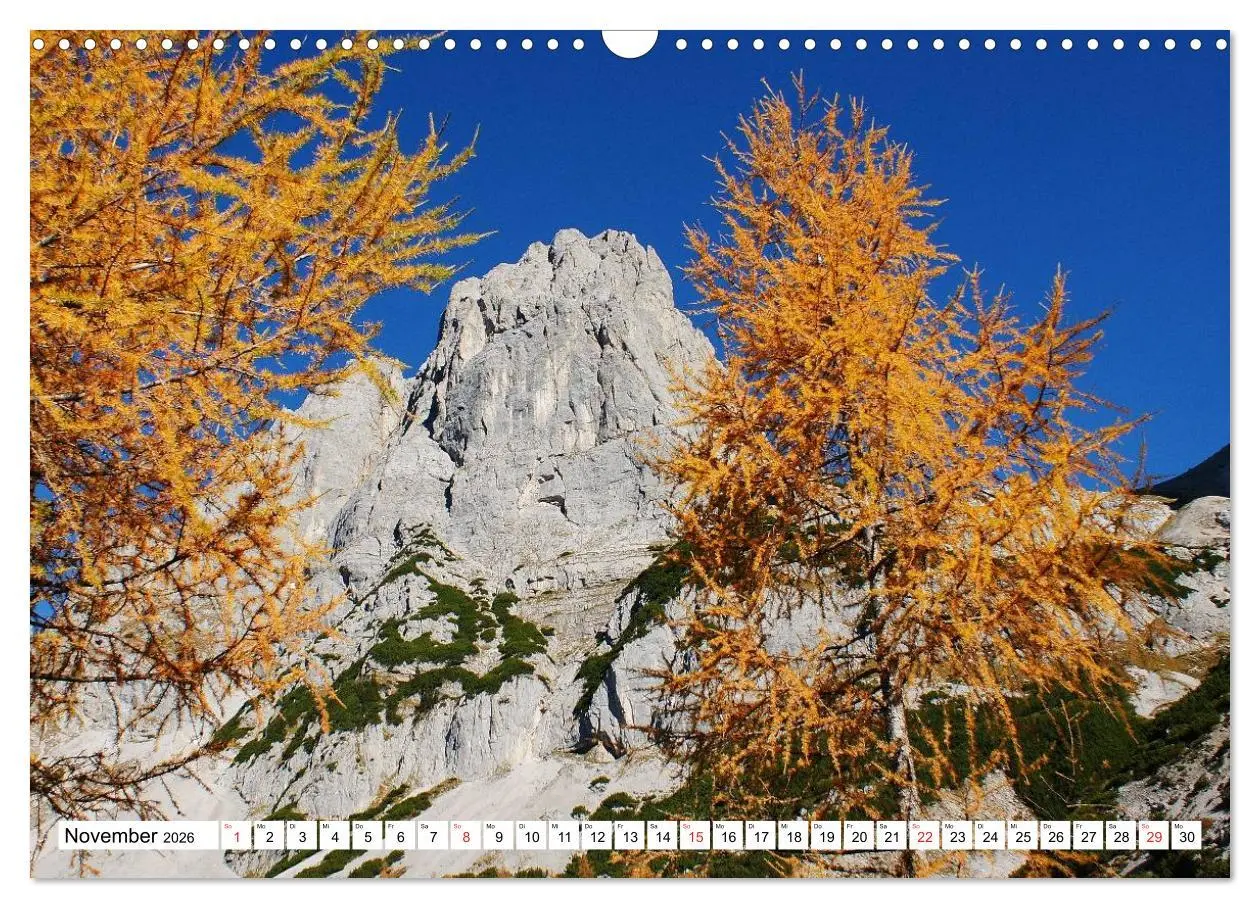 Bild: 9783457975220 | Die Alpen im Herzen von Österreich (Wandkalender 2026 DIN A3 quer),...