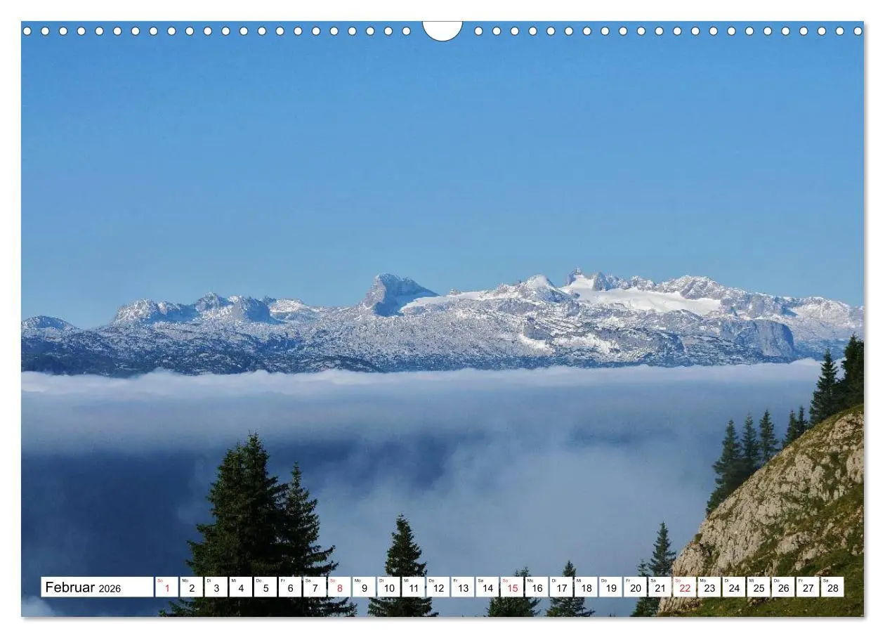 Bild: 9783457975220 | Die Alpen im Herzen von Österreich (Wandkalender 2026 DIN A3 quer),...
