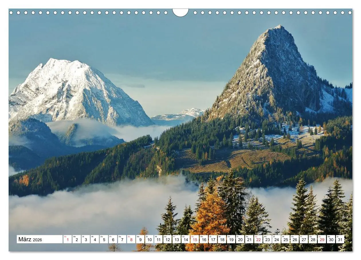 Bild: 9783457975220 | Die Alpen im Herzen von Österreich (Wandkalender 2026 DIN A3 quer),...