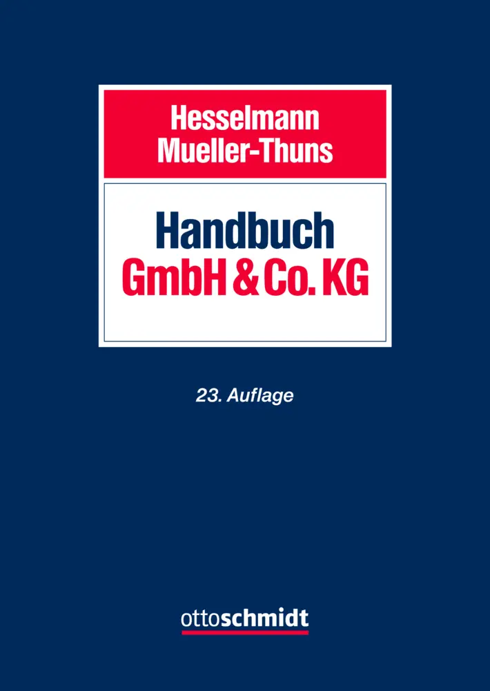 Cover: 9783504325220 | Handbuch GmbH &amp; Co. KG | Gesellschaftsrecht - Steuerrecht | Buch