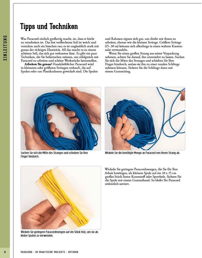 Bild: 9783702015220 | Paracord - 30 praktische Projekte | Outdoor | Joel Hooks | Taschenbuch