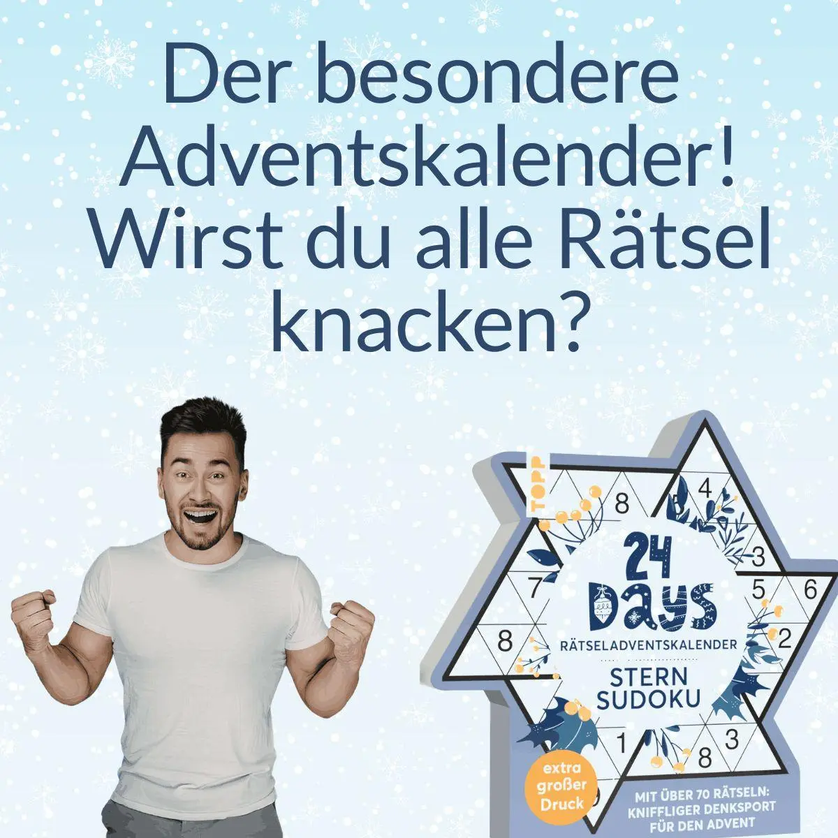 Bild: 9783735855220 | 24 DAYS RÄTSELADVENTSKALENDER - Sternsudoku | Frechverlag | Buch