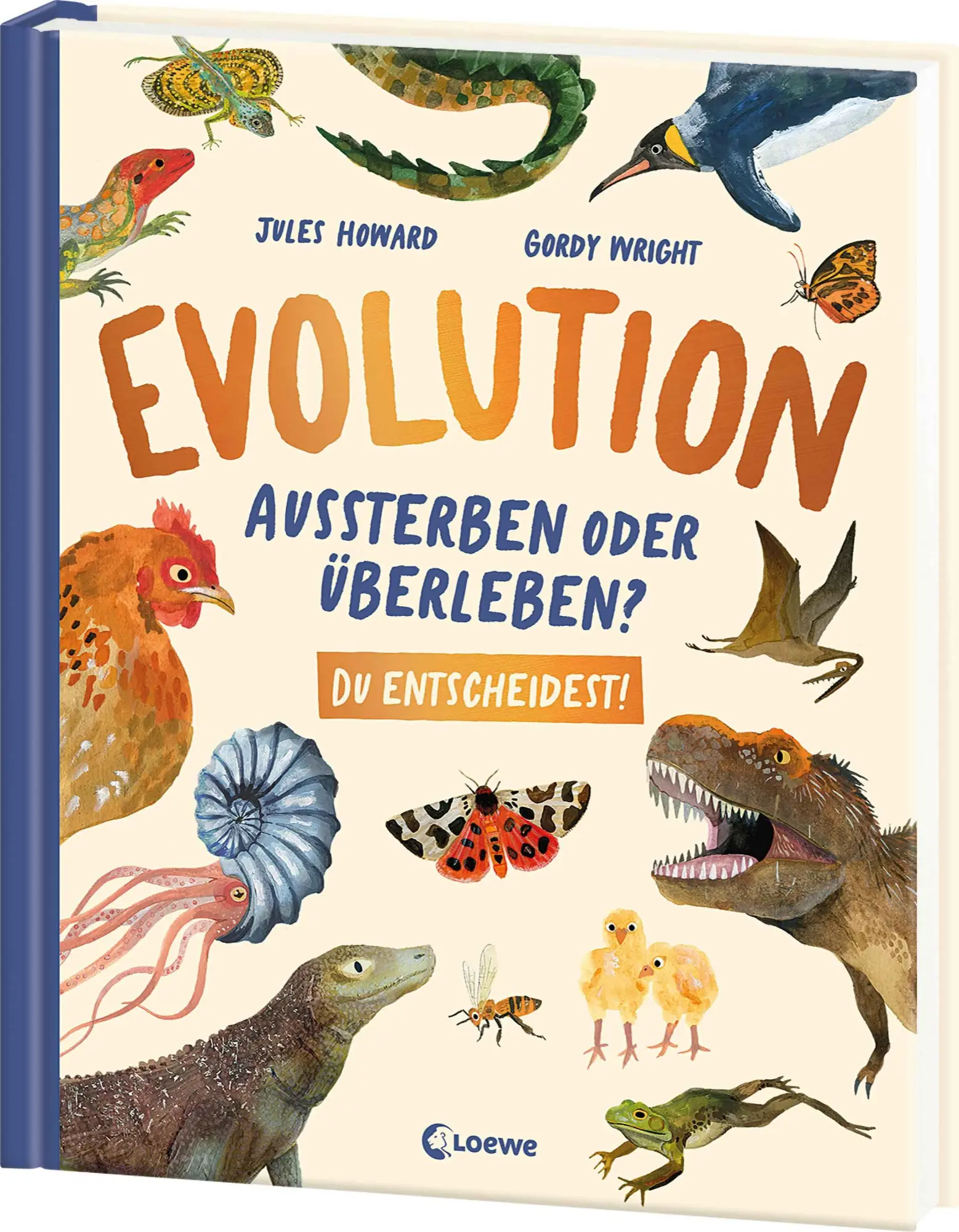 Bild: 9783743225220 | Evolution - Aussterben oder überleben? Du entscheidest! | Jules Howard