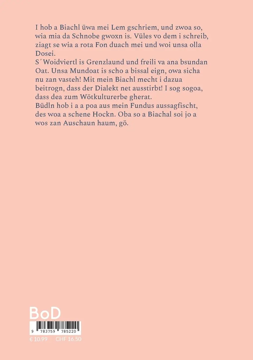 Rückseite: 9783759785220 | S´ Lem | Edeltraud Mauthner | Taschenbuch | Paperback | 86 S. | 2024