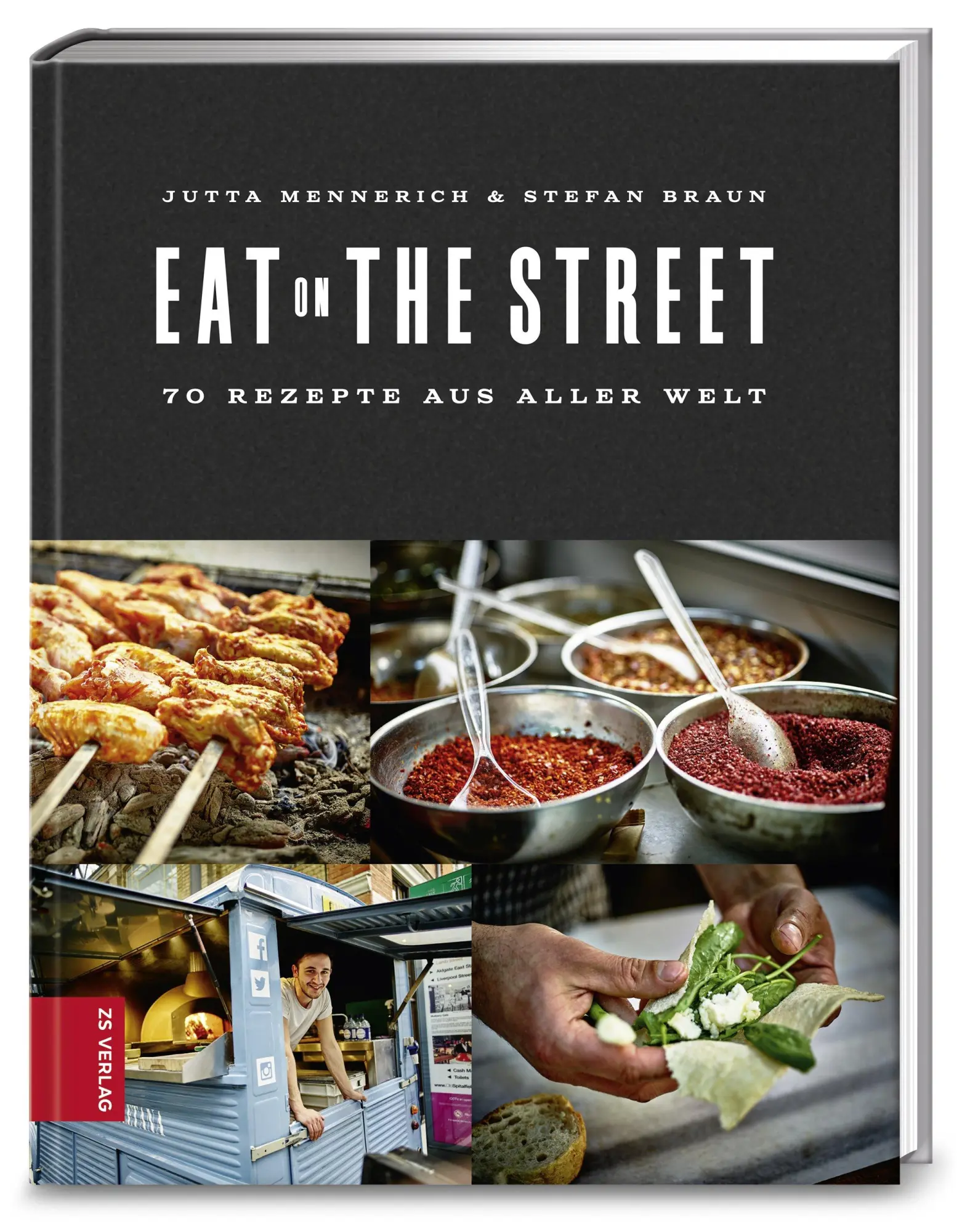 Cover: 9783898835220 | Eat on the Street | 80 Rezepte aus aller Welt | Jutta Mennerich | Buch